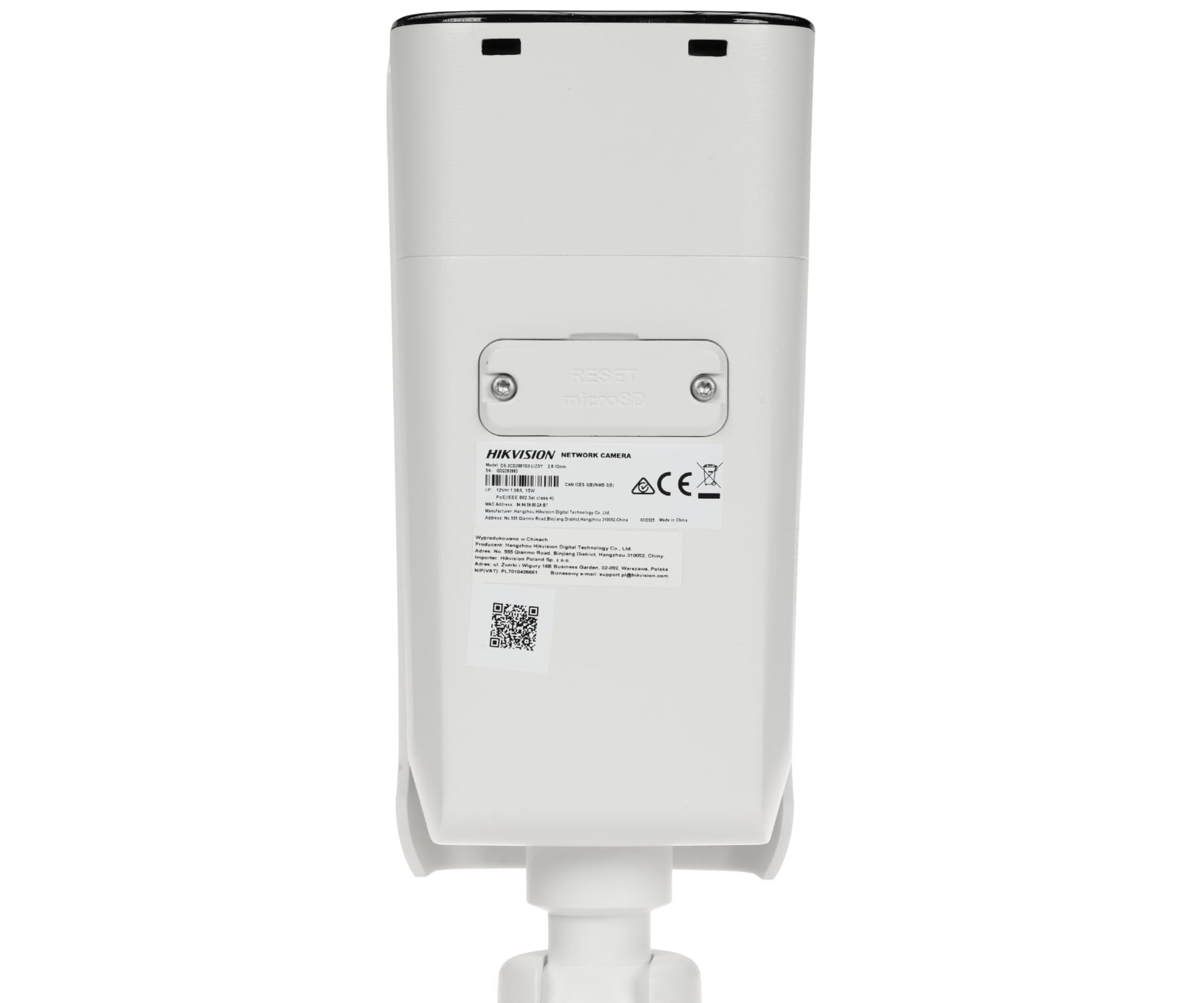KAMERA WANDALOODPORNA IP DS-2CD2687G3-LIZSY(2.8-12MM) Smart Hybrid Light ColorVu 3.0 - 8Mpx - MOTOZOOM Hikvision-1869193