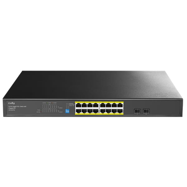 SWITCH POE GS1020PS2 16-PORTOWY SFP CUDY-1790297