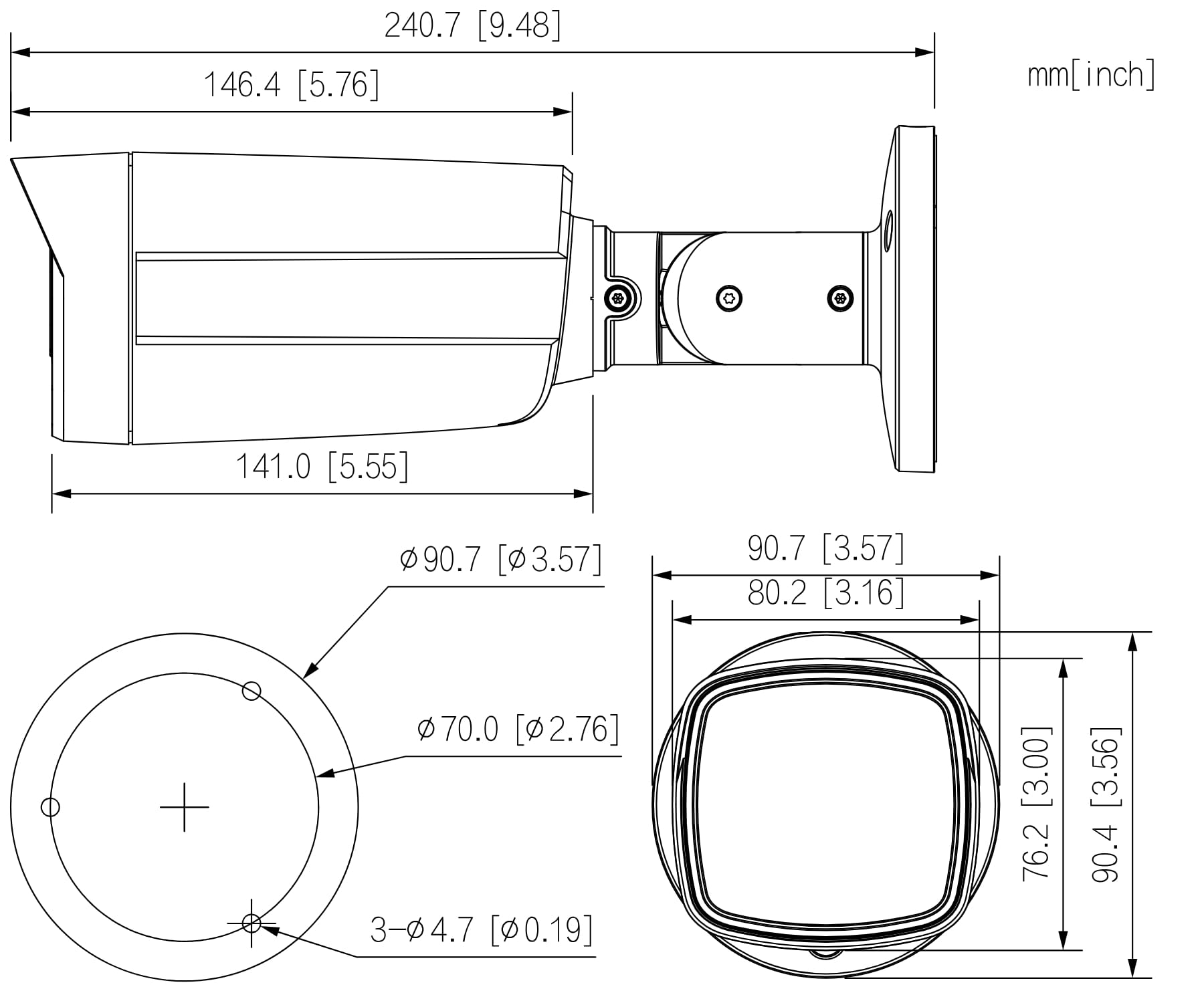KAMERA AHD, HD-CVI, HD-TVI, PAL HAC-HFW1500TH-IL-A-0360B-S3-DIP Smart Dual Light - 5Mpx 3.6mm DAHUA-1869737
