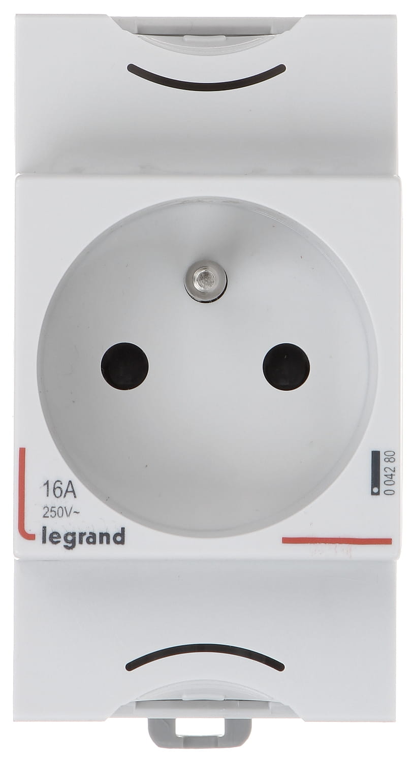 GNIAZDO POJEDYNCZE LE-004280 DIN TS-35 230V 16A LEGRAND-1344720