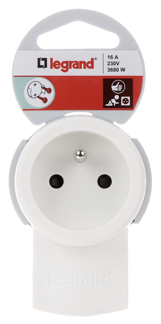 GNIAZDO KĄTOWE LE-50109 230V 16A LEGRAND-1345504