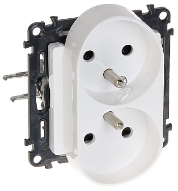 GNIAZDO PODWÓJNE LE-753190 Valena Life 230V 16A LEGRAND-1347017