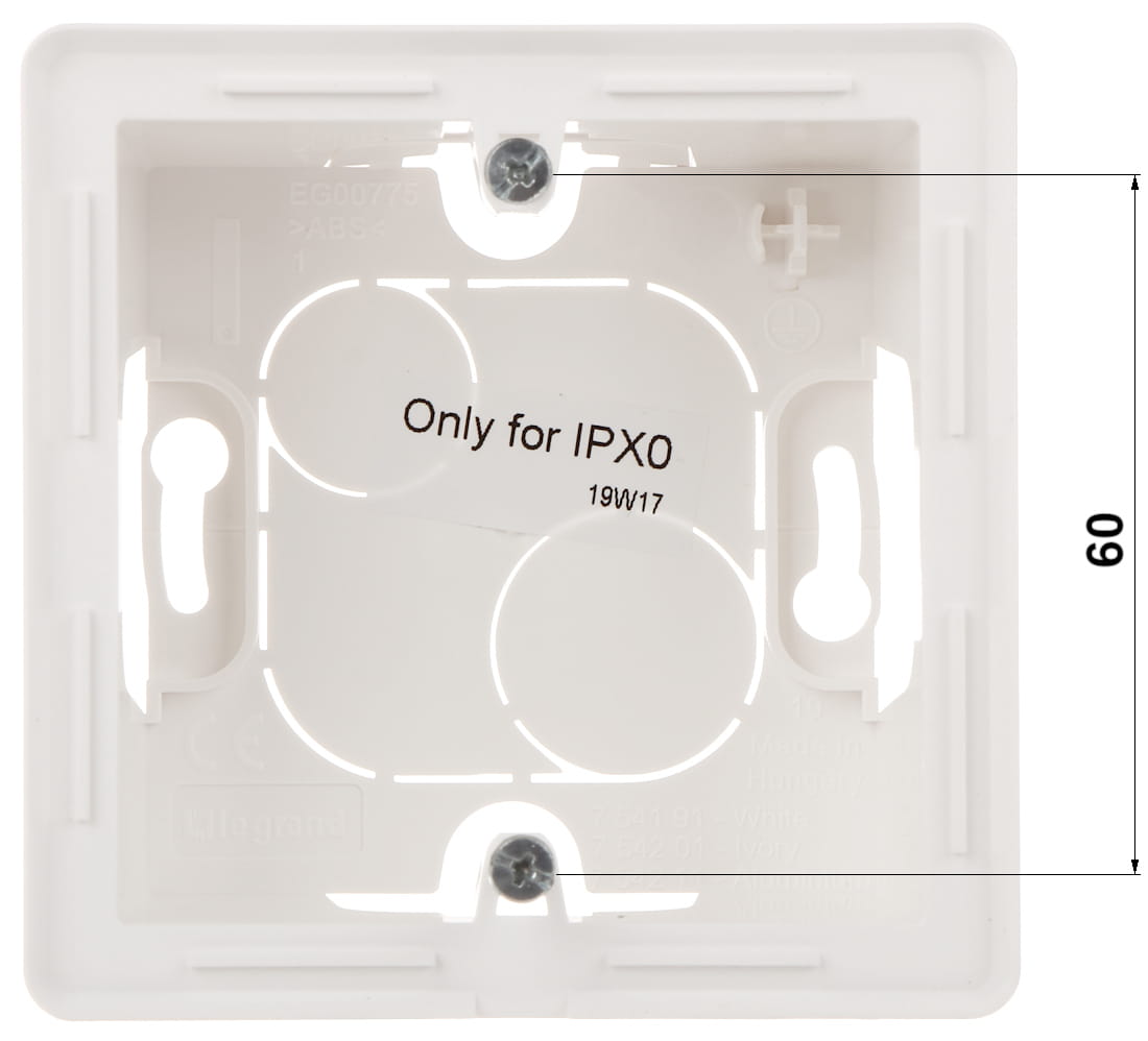 PUSZKA NATYNKOWA POJEDYNCZA LE-754191 Valena Life LEGRAND-1338084