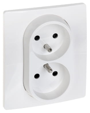 GNIAZDO PODWÓJNE LE-764541 Niloe 230V 16A LEGRAND-1347036