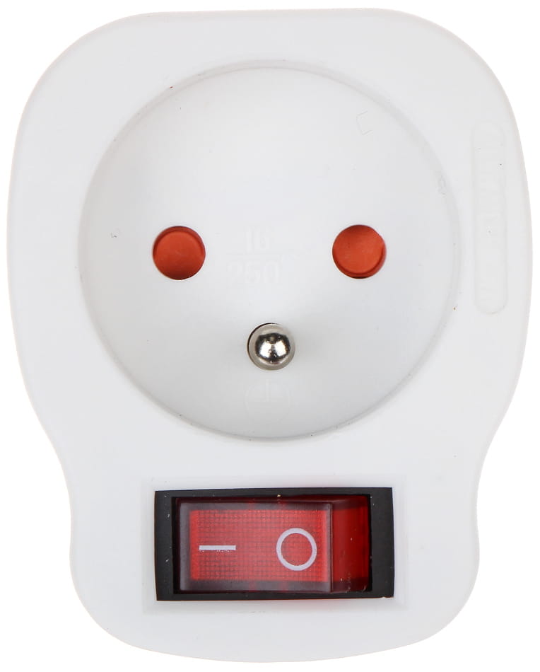 GNIAZDO Z WYŁĄCZNIKIEM MCE-13 230V 3500W MACLEAN ENERGY-1343820