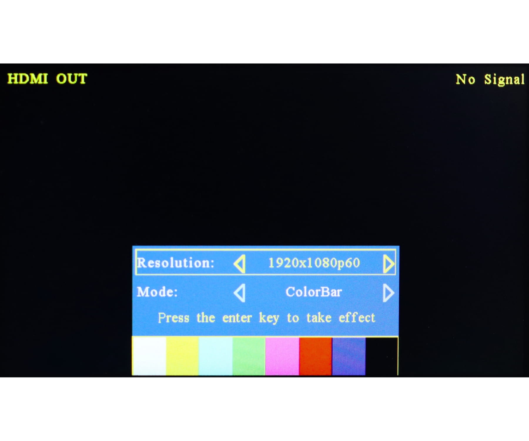 MONITOR AHD, HD-CVI, HD-TVI, PAL MS-ACT50-4K-V2 5"-1820345