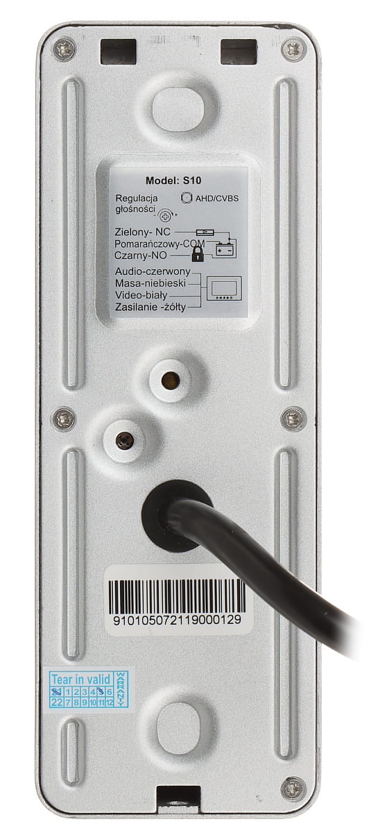 WIDEODOMOFON S10 VIDOS-1323426