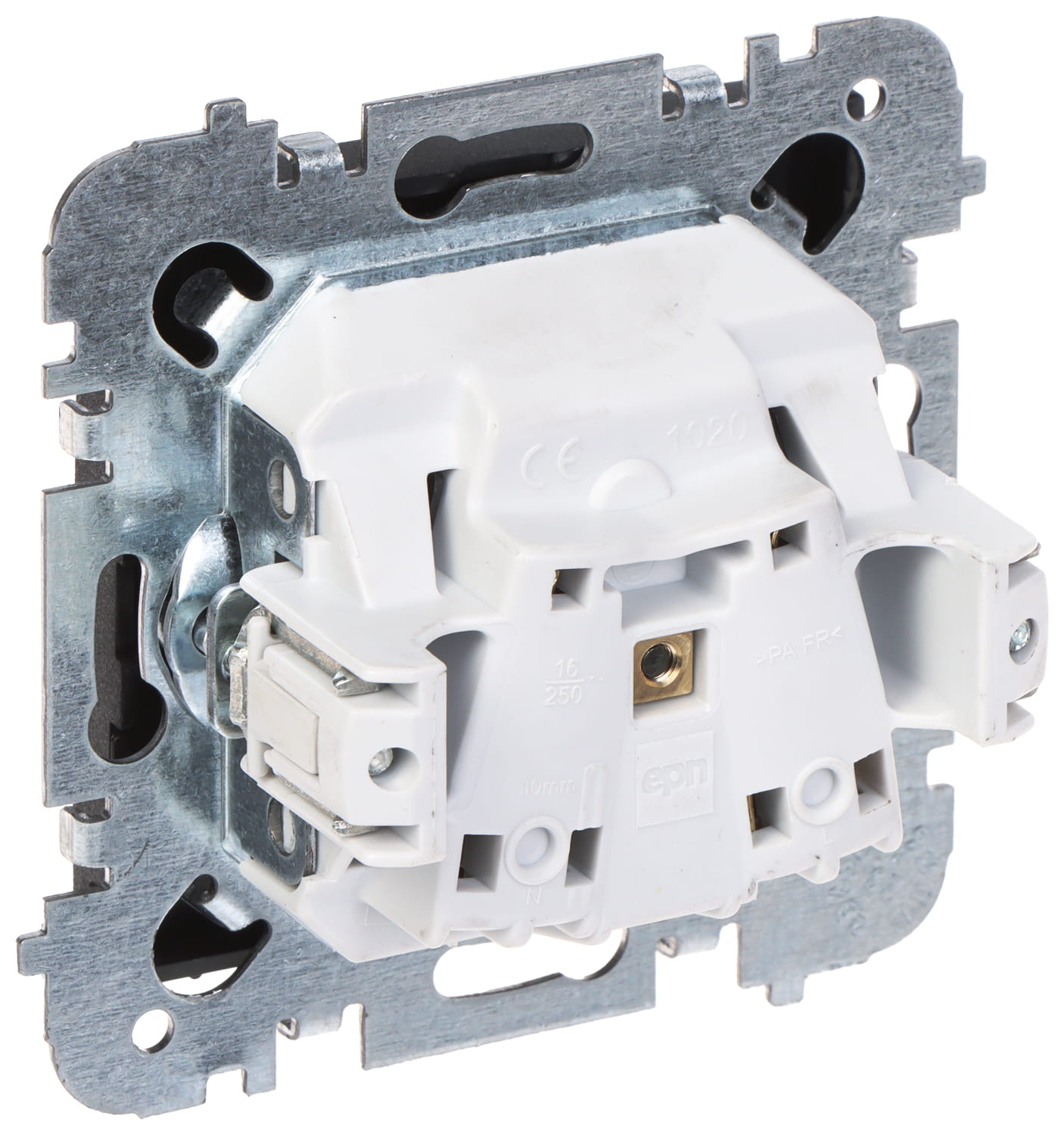 GNIAZDO POJEDYNCZE SANTRA/4133-19/EPN 230V 16A Elektro-Plast-1651065