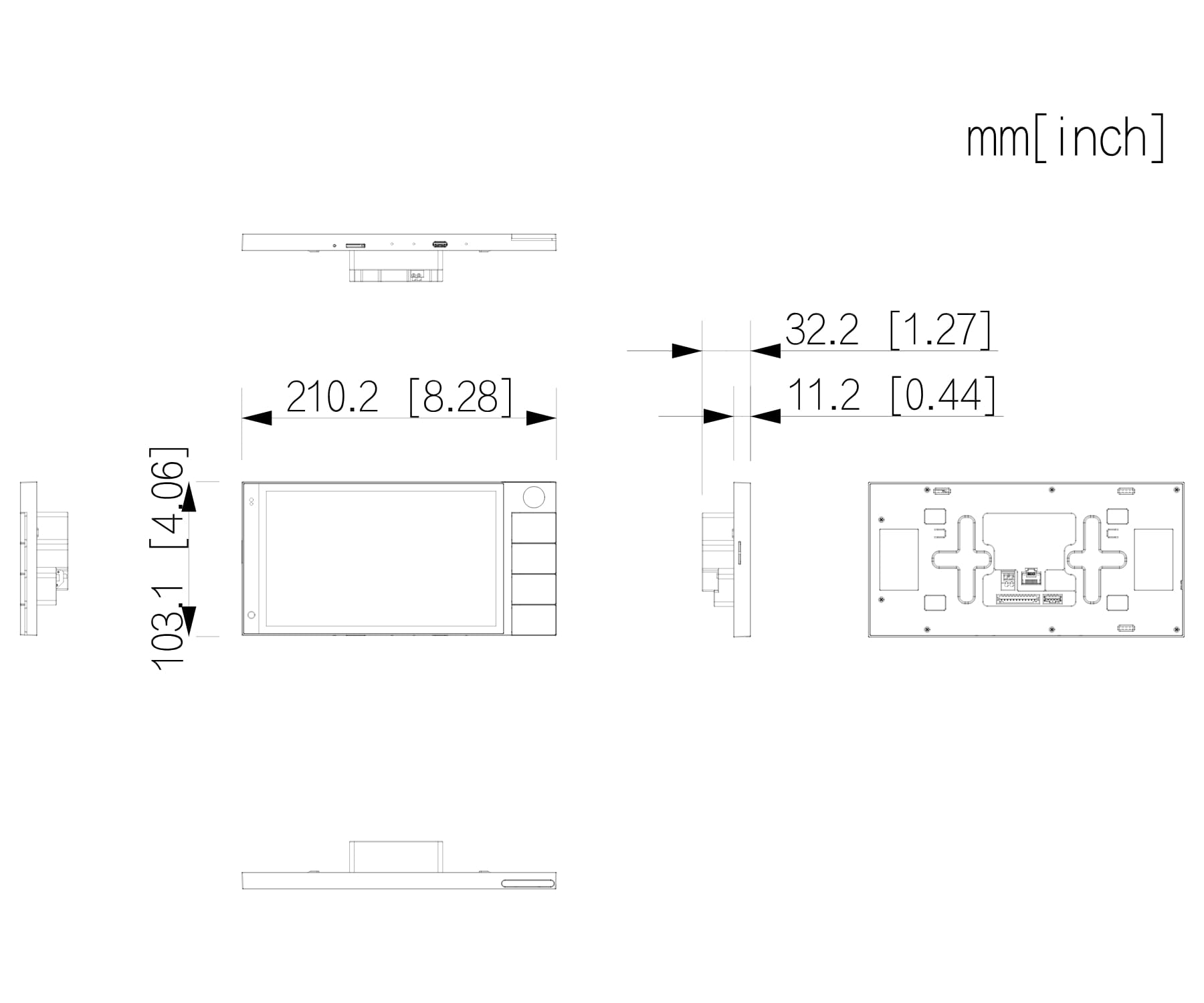 PANEL WEWNĘTRZNY SCP3022B-IBZ IP / Wi-Fi / 2-Wire DAHUA-1822826
