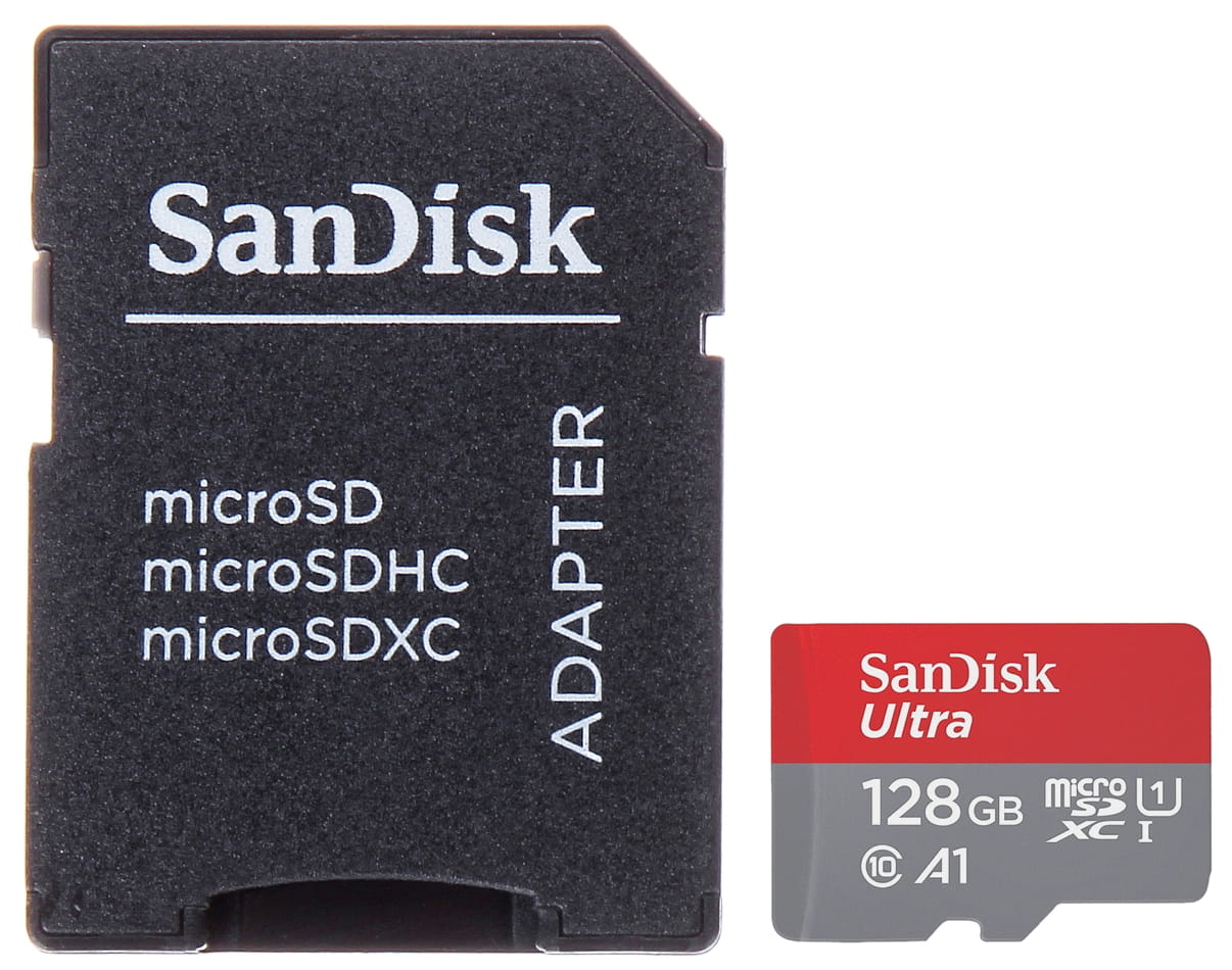 KARTA PAMIĘCI SD-MICRO-10/128-SAND microSD UHS-I, SDXC 128GB SANDISK-1347675