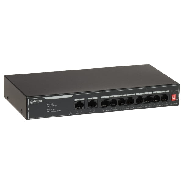SWITCH POE SF1010LP 8-PORTOWY DAHUA-1869712