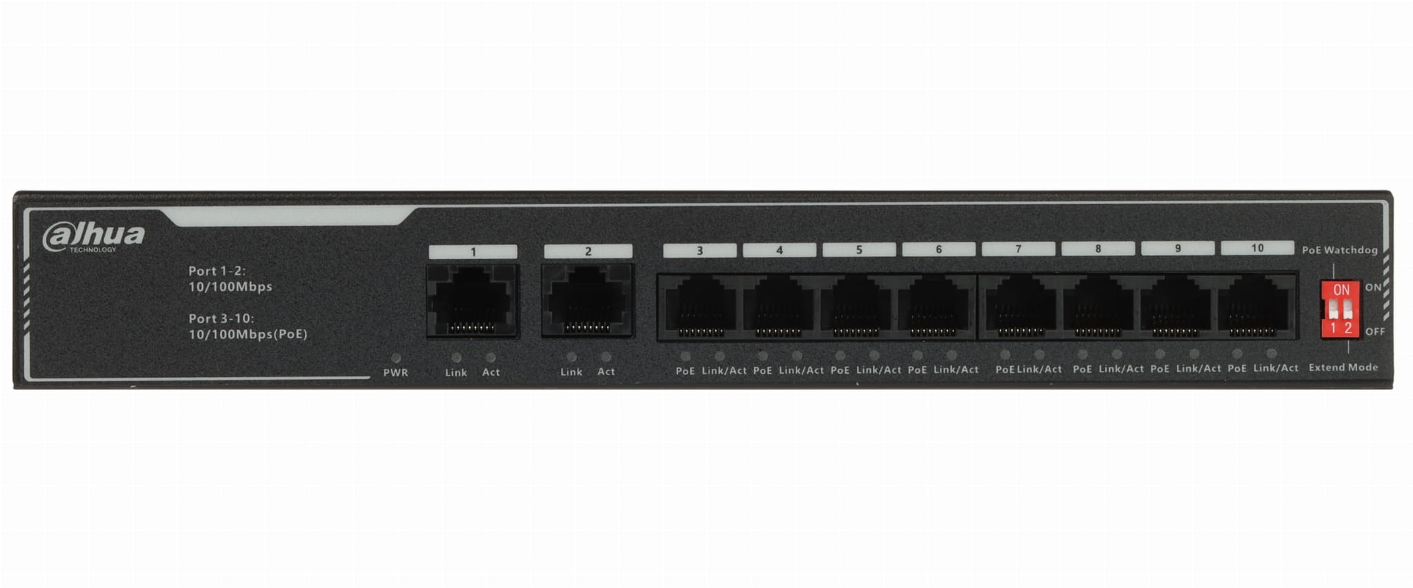 SWITCH POE SF1010LP 8-PORTOWY DAHUA-1869713