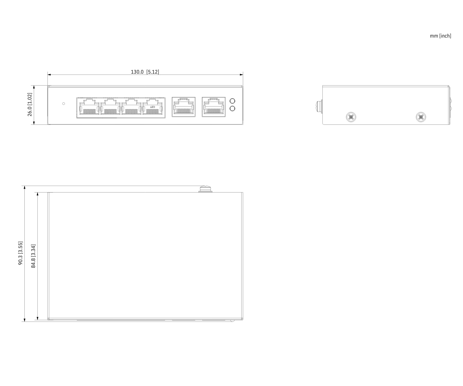 Switch POE SG4006P 4-PORTOWY DAHUA-1823275