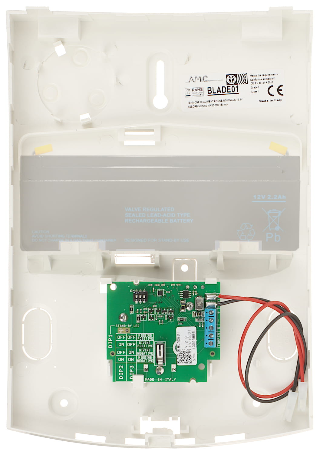 SYGNALIZATOR ZEWNĘTRZNY SV-BLADE-01/RED AMC-1469790