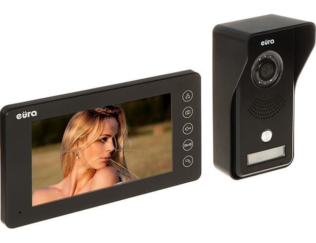 ZESTAW WIDEODOMOFONOWY VDP-76A3 EURA-1706824