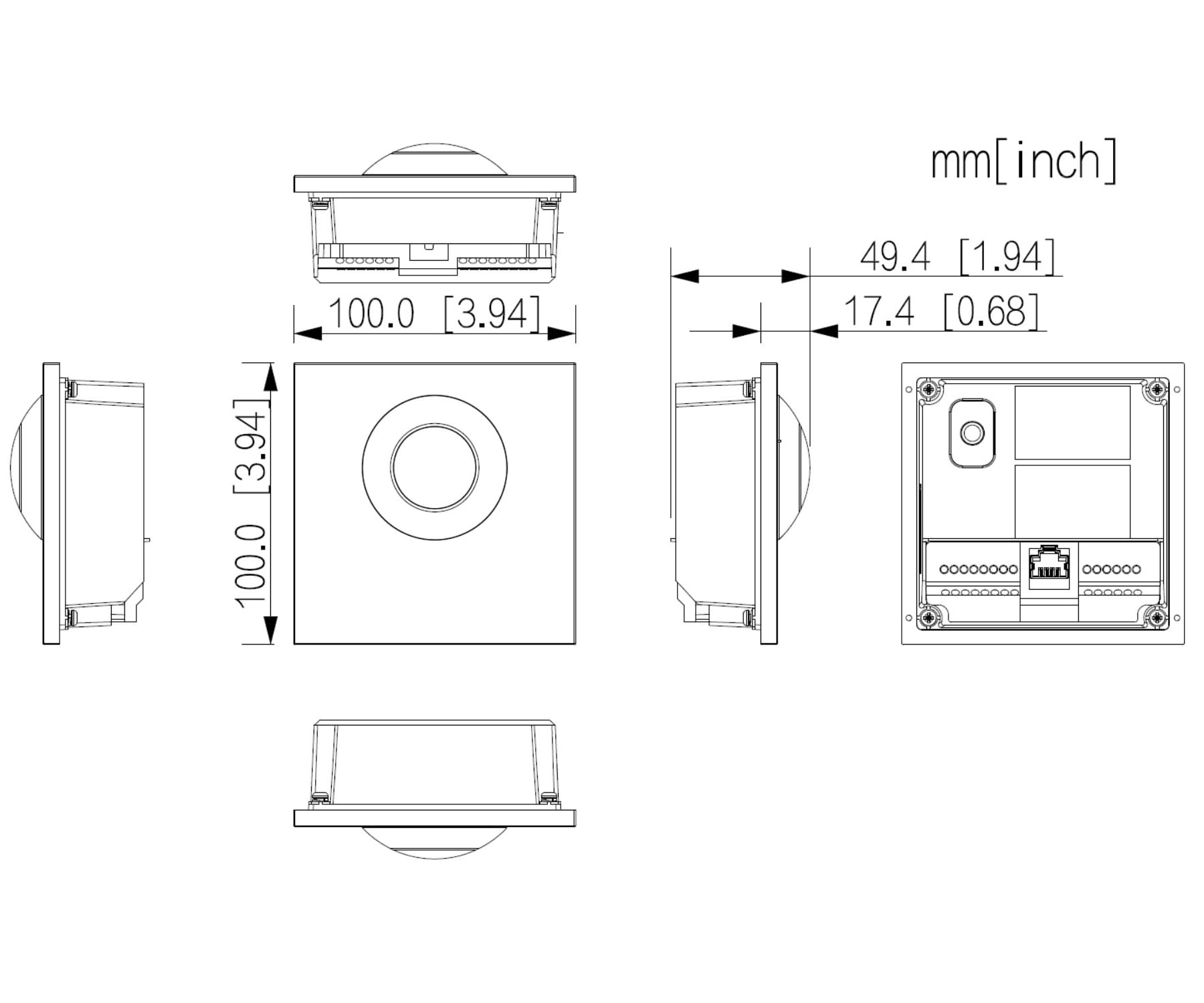 WIDEODOMOFON VTO4201F-P1 DAHUA-1822999