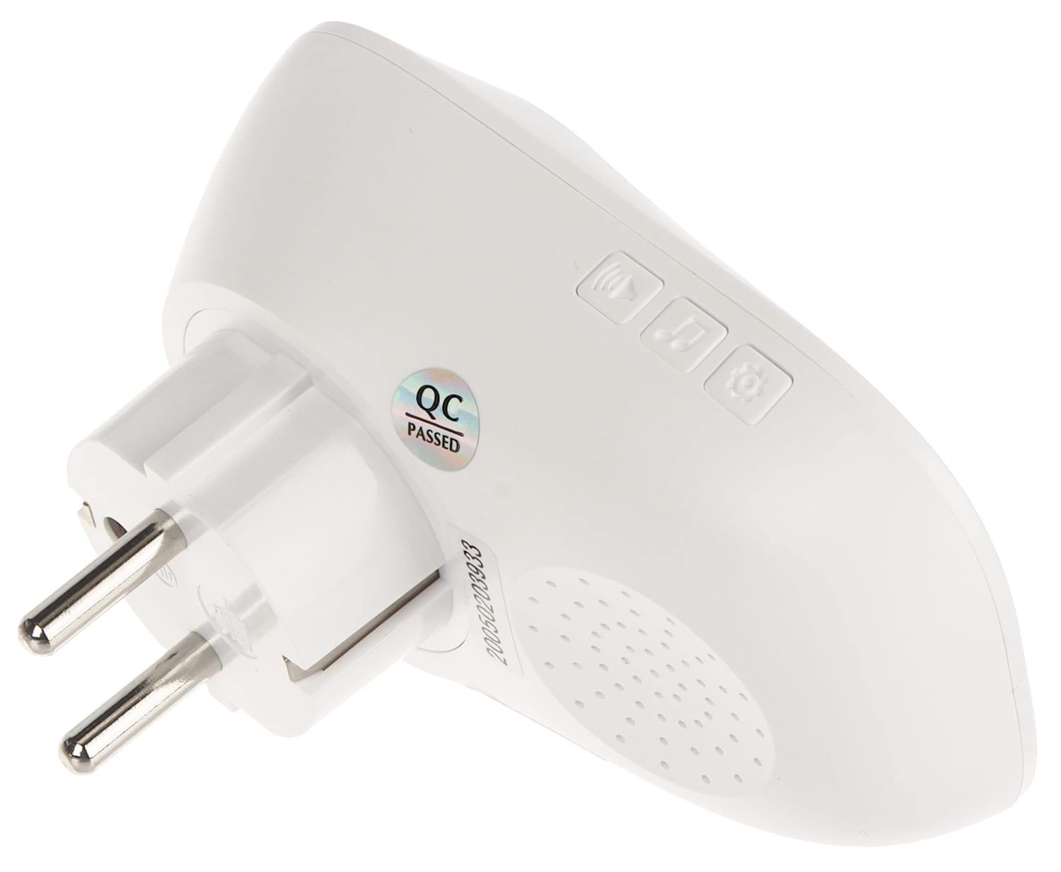 DZWONEK BEZPRZEWODOWY BEZBATERYJNY Z GNIAZDEM 230V AC WDP-91H2 AC 230V EURA-1560624