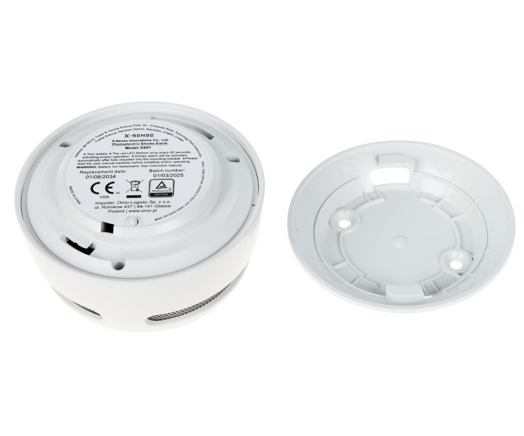 CZUJKA DYMU XS01 Pro X-SENSE-1805676