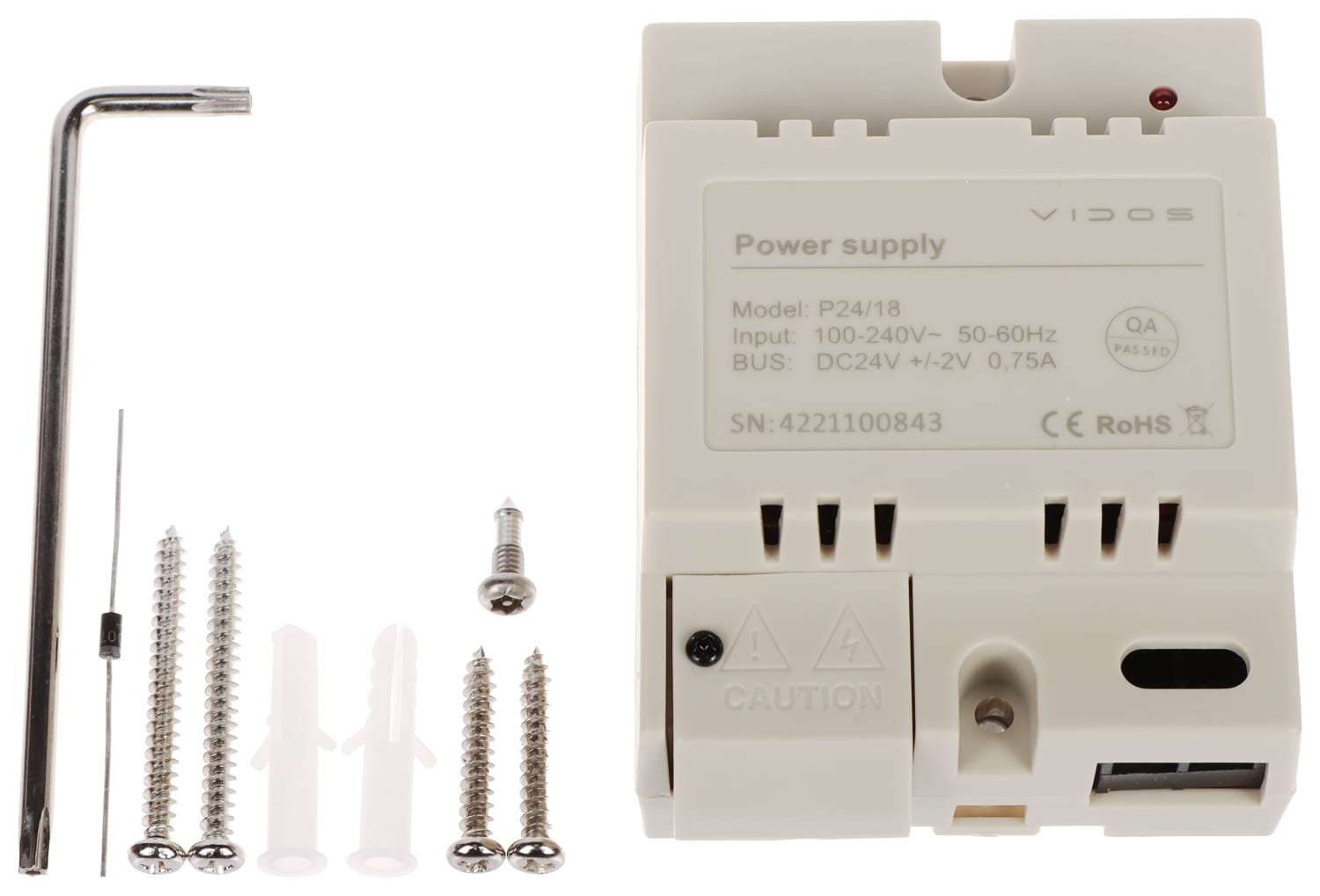 ZESTAW WIDEODOMOFONOWY Z03 VIDOS-1664276