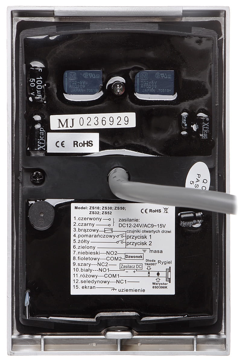 ZAMEK SZYFROWY ZS50 VIDOS-1362366