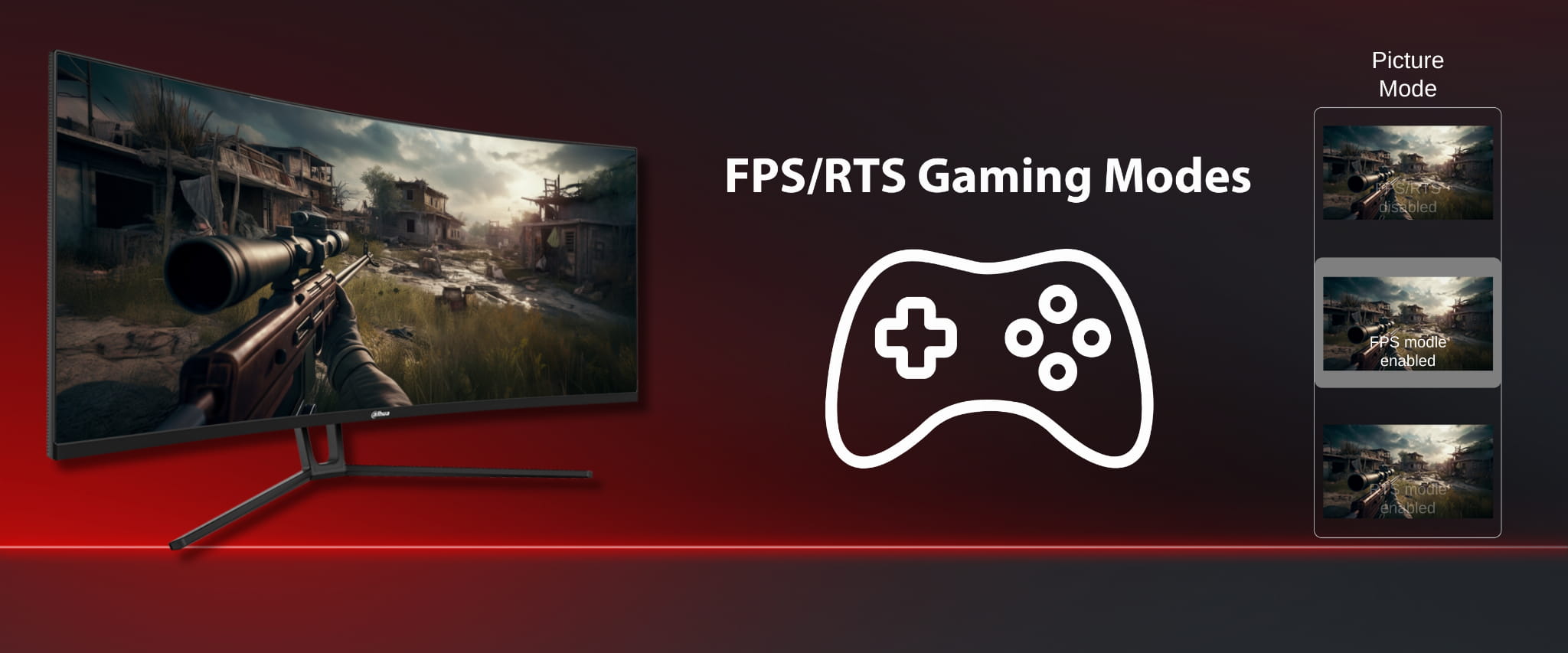 MONITOR GAMINGOWY LM34-E330C 34" DAHUA-1765060