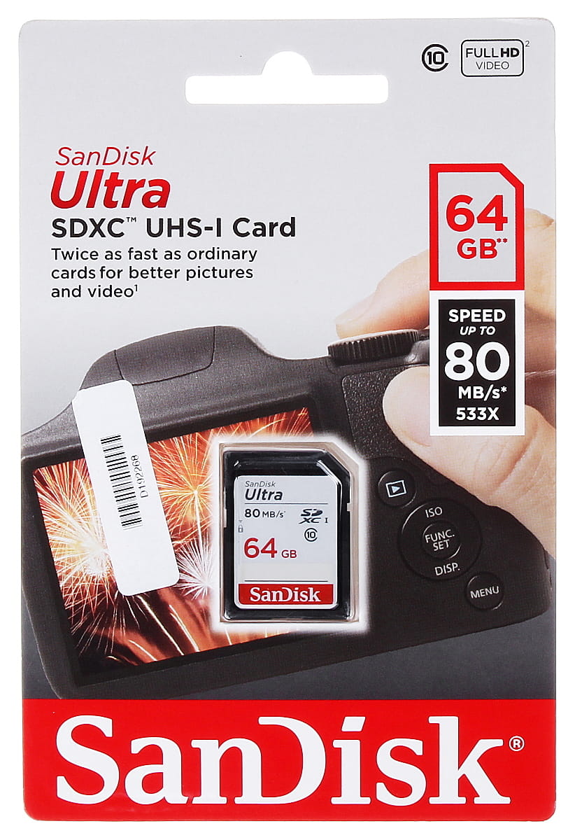 KARTA PAMIĘCI SD-10/64-SAND UHS-I, SDXC 64GB SANDISK-1546099