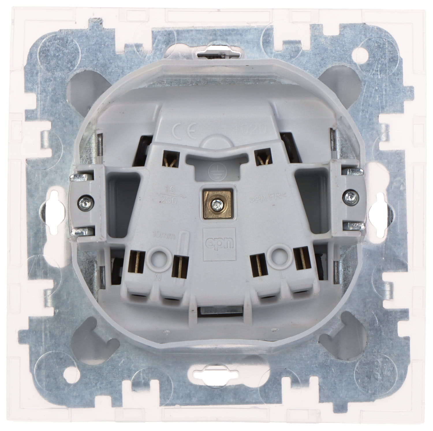 GNIAZDO POJEDYNCZE SANTRA/4136-10/EPN 230V 16A IP44 Elektro-Plast-1651075