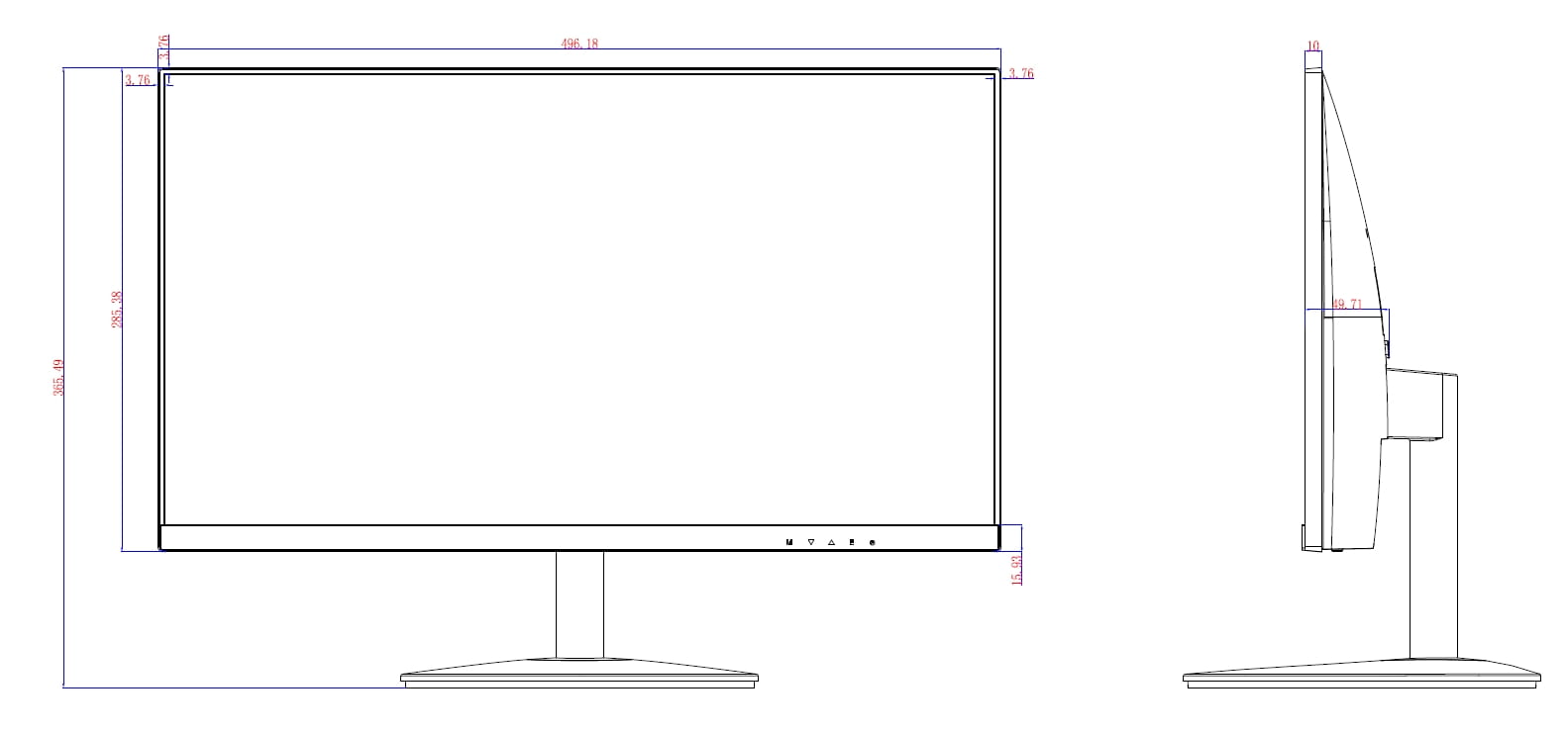 MONITOR VGA, HDMI LM22-A200 22" DAHUA-1319101