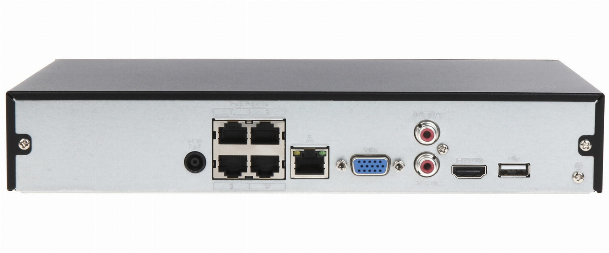 REJESTRATOR IP + DYSK TWARDY NVR4104HS-P-4KS3-1×960G/SSD 4 KANAŁY, 4 PoE DAHUA-1764028