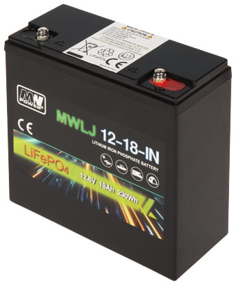 AKUMULATOR 12.8V/18AH/LIFEPO4-MWLJ MW Power-1688209