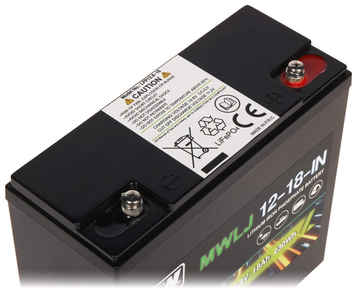 AKUMULATOR 12.8V/18AH/LIFEPO4-MWLJ MW Power-1688210