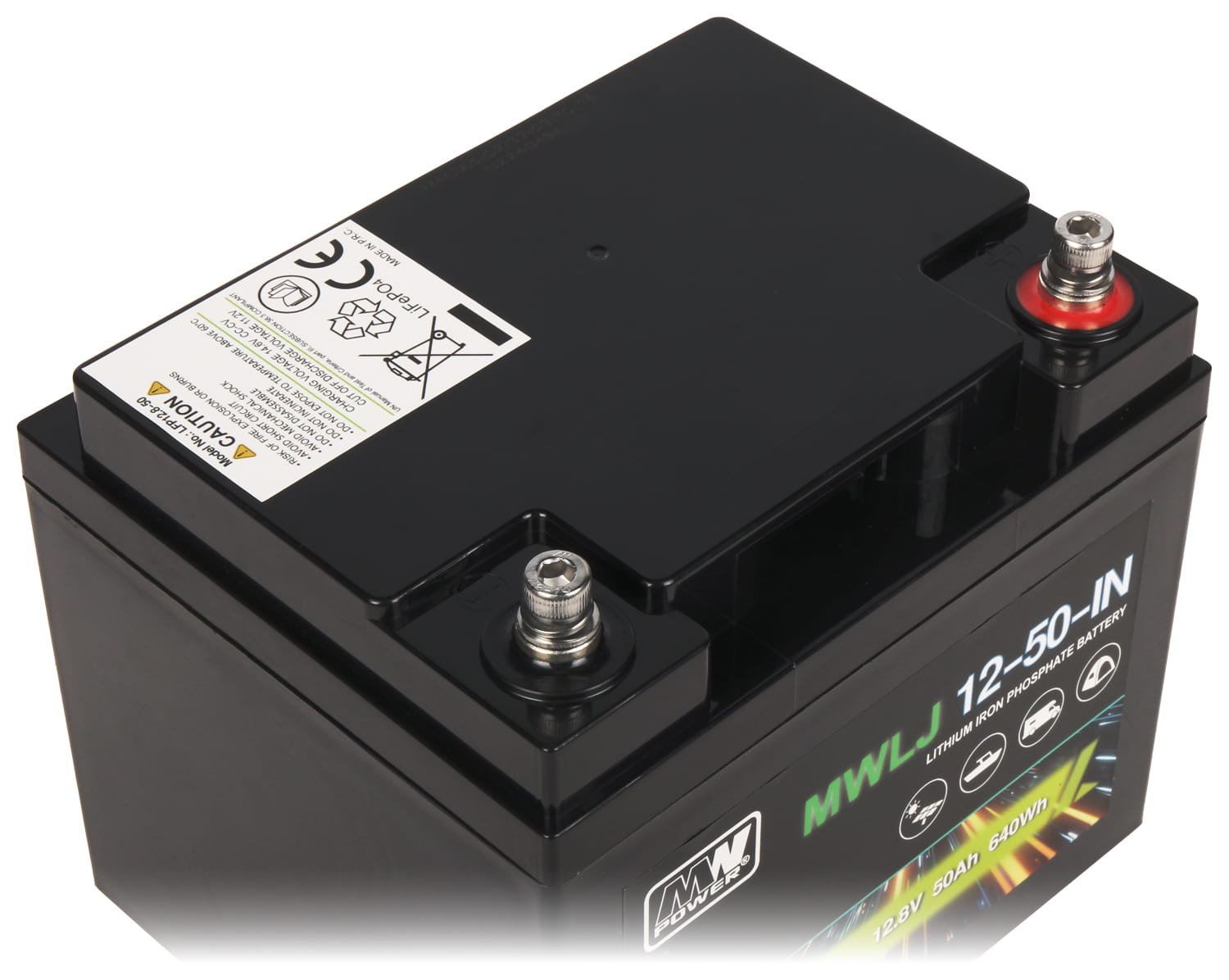 AKUMULATOR 12.8V/50AH/LIFEPO4-MWLJ MW Power-1688216