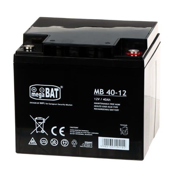 AKUMULATOR 12V/40AH-MB megaBAT-1805543