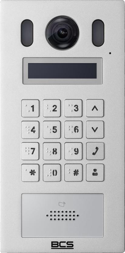 Panel zewnętrzny IP wielorodzinny z kamerą BCS-PAN9211S-S-1858335