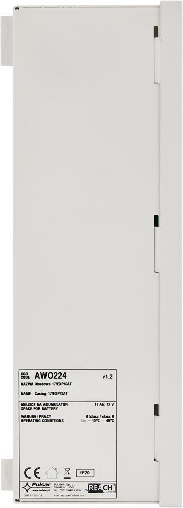 Pulsar AWO224 – obudowa alarmowa 17-EXP-SAT – widok z boku drugi.jpg