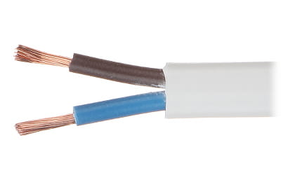 KABEL ELEKTRYCZNY PŁASKI OMYP-2X1.0-1343803