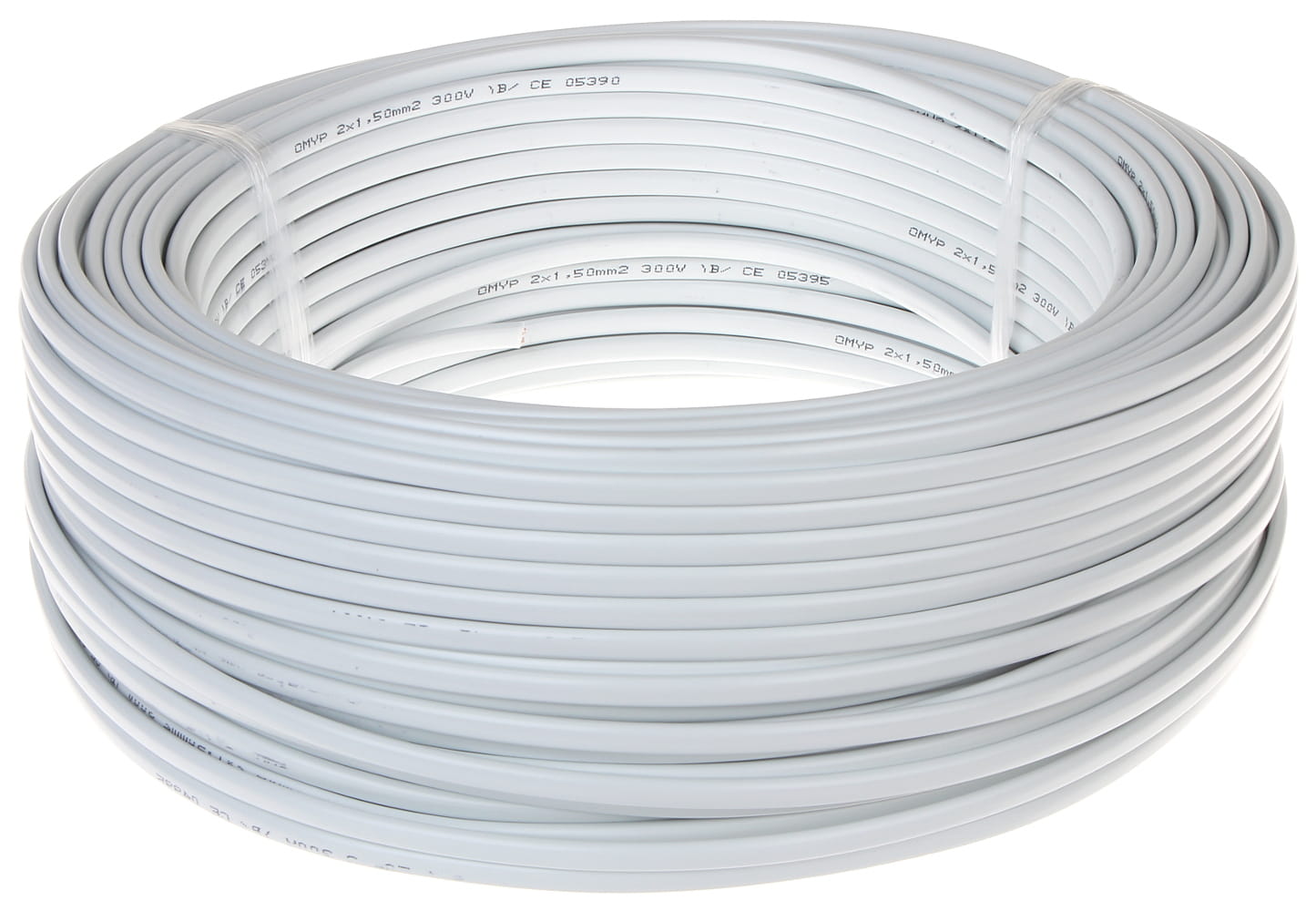 KABEL ELEKTRYCZNY PŁASKI OMYP-2X1.5-1343046