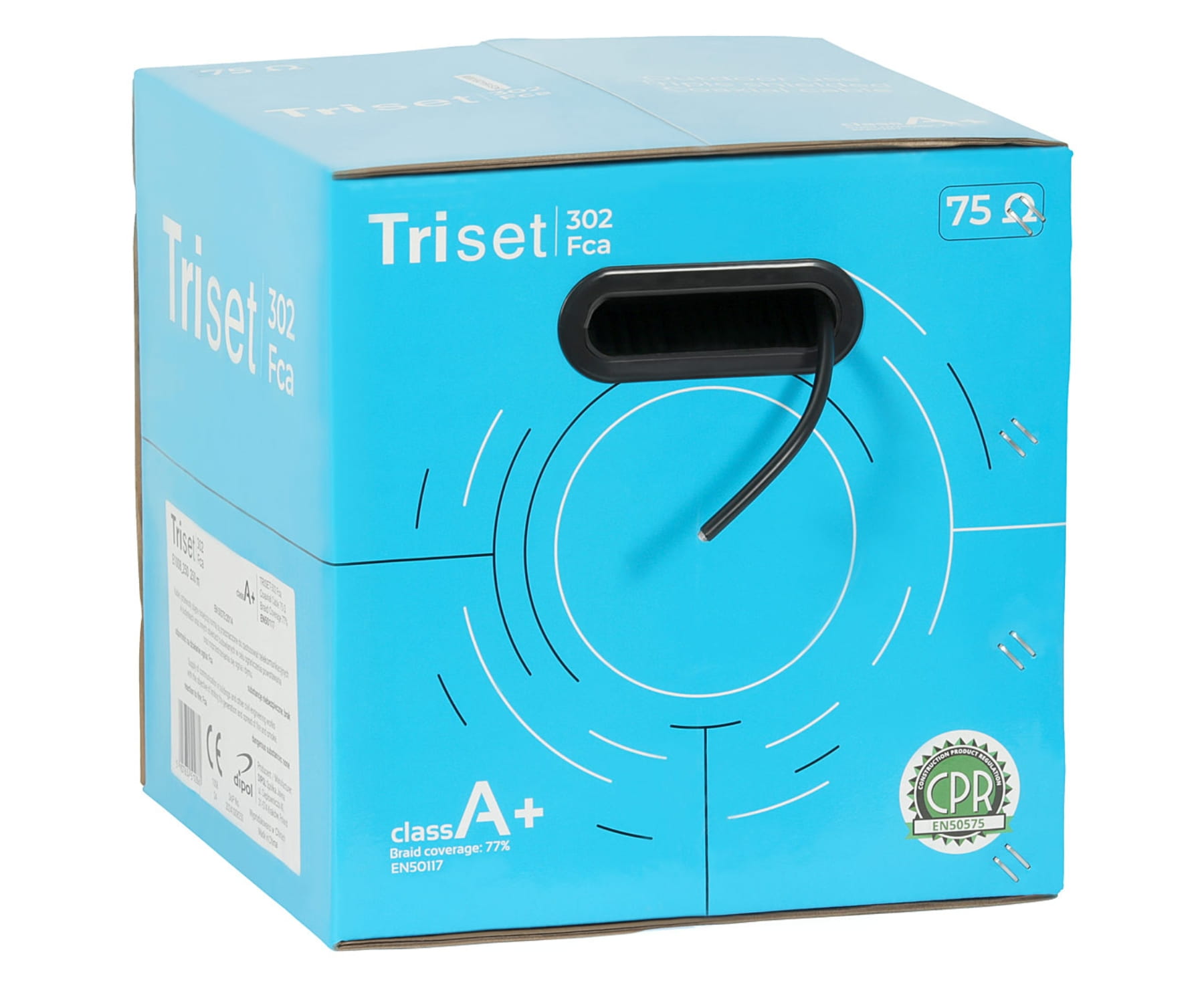 KABEL KONCENTRYCZNY TRISET-302-FCA-PE/250 TRISET-1768932