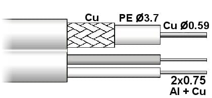 KABEL CCTV RG-59+2X0.75/ZEL-1345422