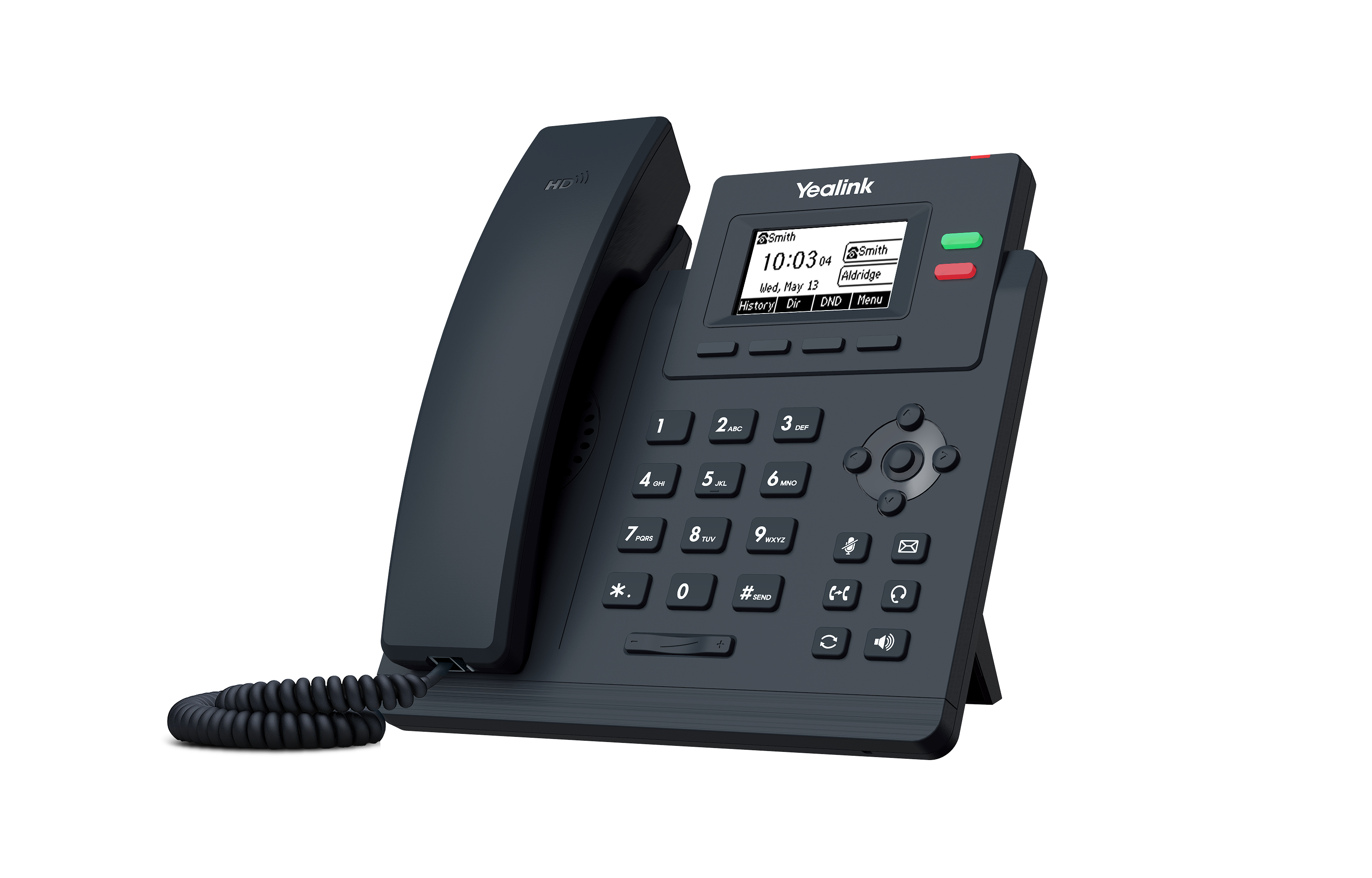 Yealink SIP-T31P – telefon IP – widok pod kątem.png