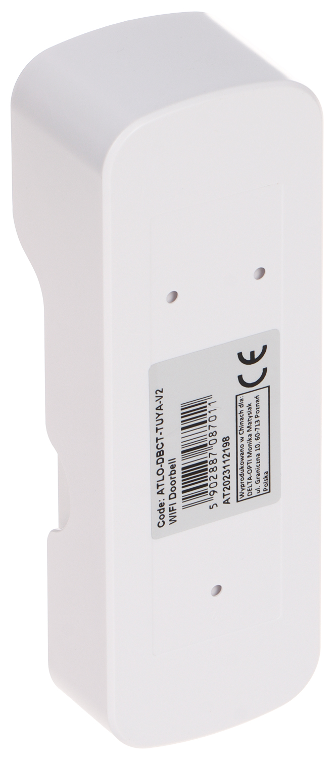 DZWONEK BEZPRZEWODOWY Z KAMERĄ ATLO-DBCT-TUYA-V2 Wi-Fi, Tuya Smart-1663883