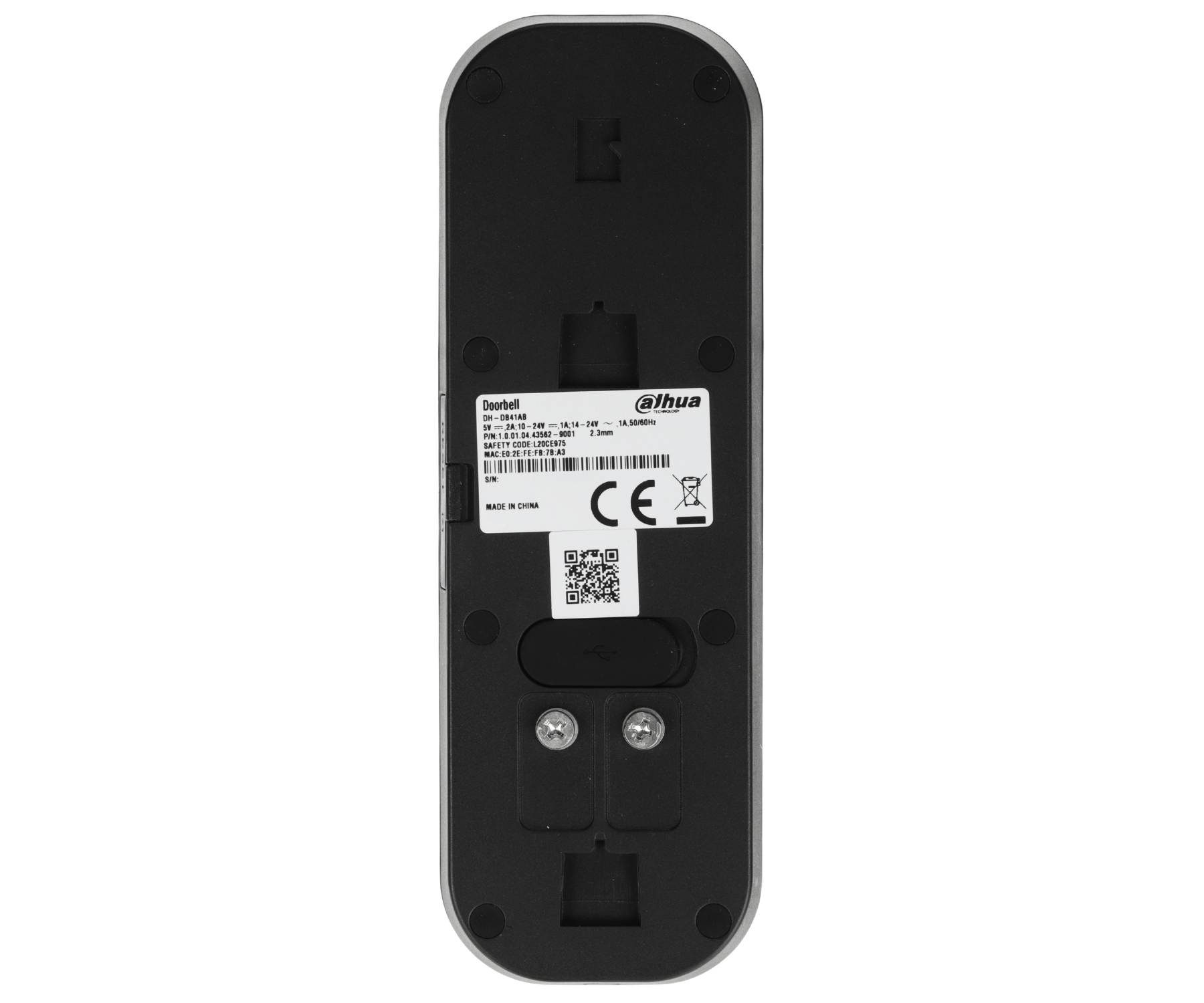 DZWONEK BEZPRZEWODOWY Z KAMERĄ + GONG BEZPRZEWODOWY VDKP01-BG Wi-Fi 6, 4Mpx DAHUA-1884263