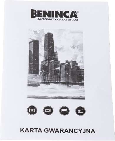 Zestaw Beninca KBULL6M.S.PM 9B 230V do 500kg bram przesuwnych-1905476