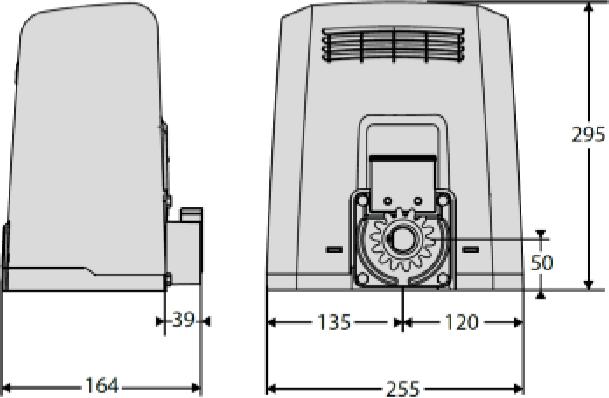 Zestaw BFT DEIMOS BT B600 KIT EE do 600kg bram przesuwnych-1861955
