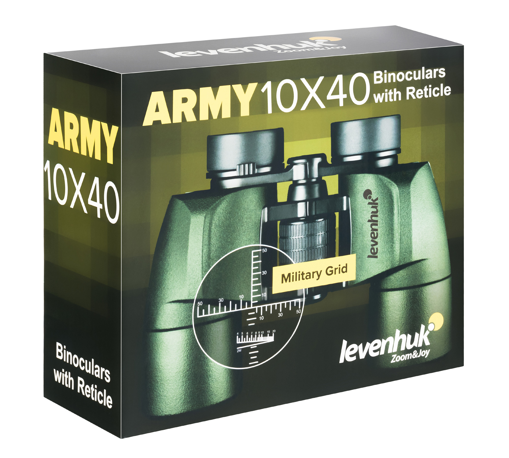 Lornetka Levenhuk Army 10x40 z celownikiem-1569331
