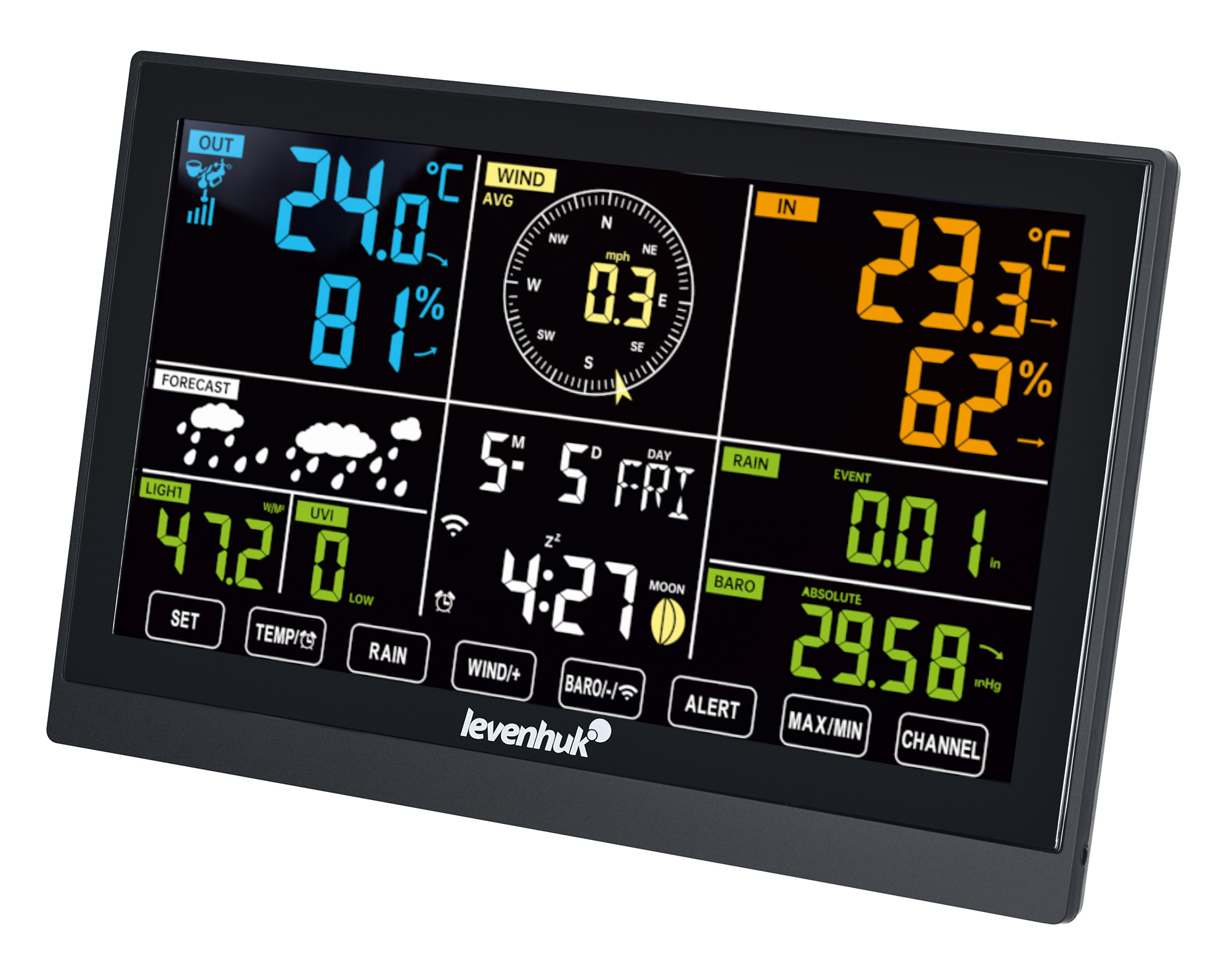 Stacja meteorologiczna Levenhuk Wezzer PLUS LP140-1649474