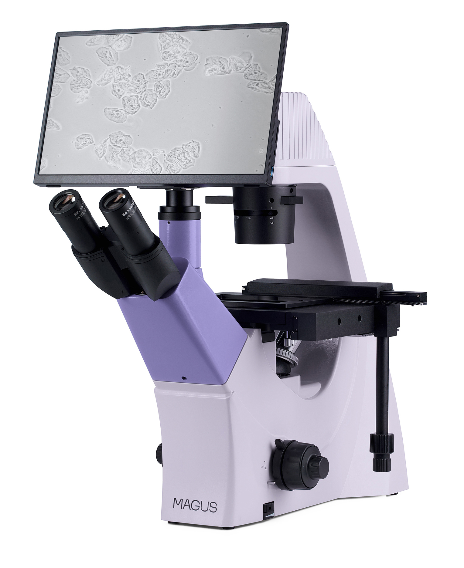 Odwrócony mikroskop biologiczny cyfrowy MAGUS Bio VD300 LCD-1656893