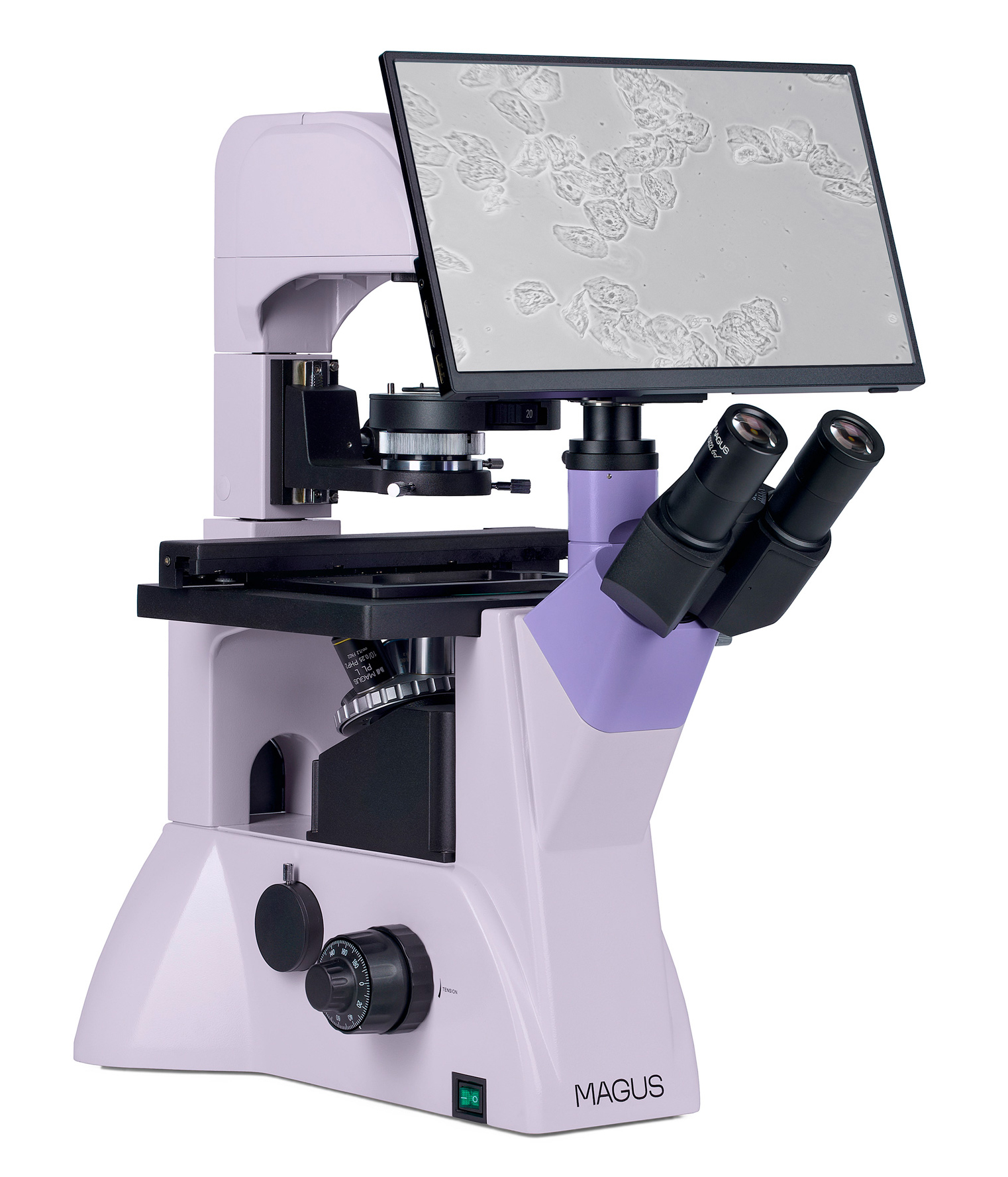 Odwrócony mikroskop biologiczny cyfrowy MAGUS Bio VD350 LCD-1661323
