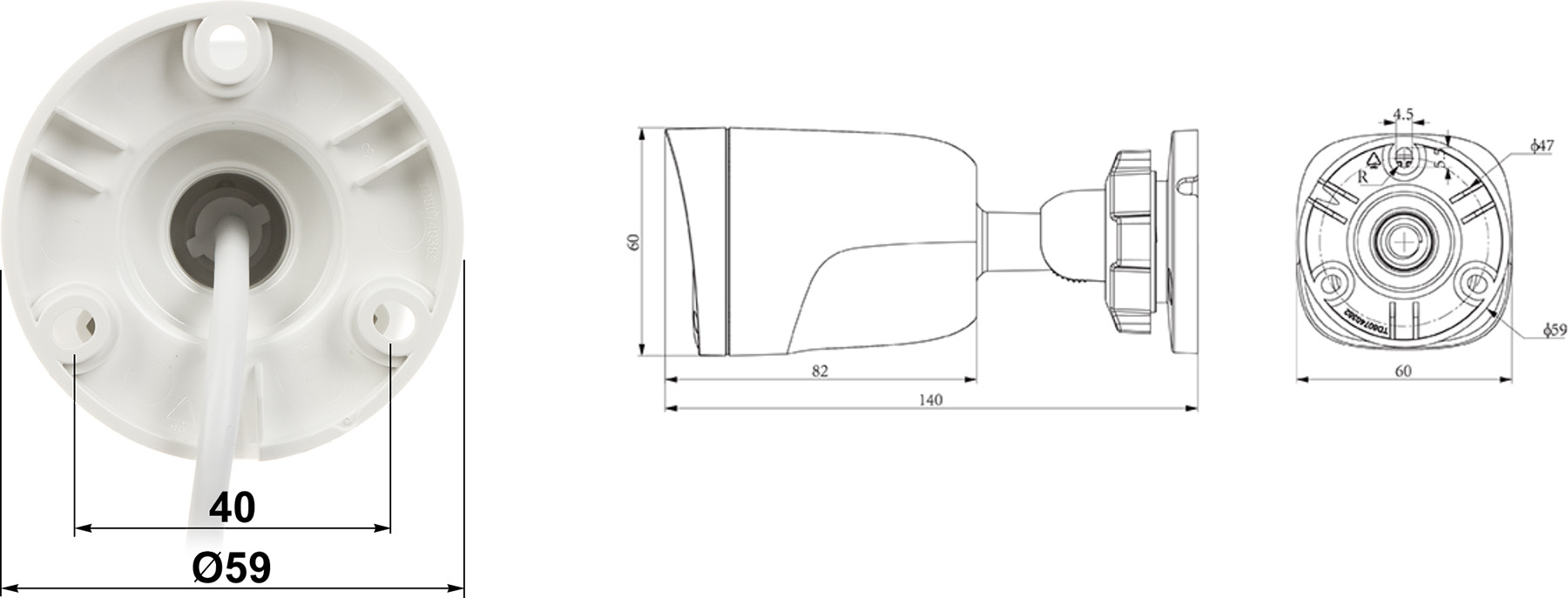KAMERA IP TC-C321N SPEC:AK/I3/E/Y/C/2.8MM/V2.0 Analog Killer - 1080p 2.8mm TIANDY-1956809