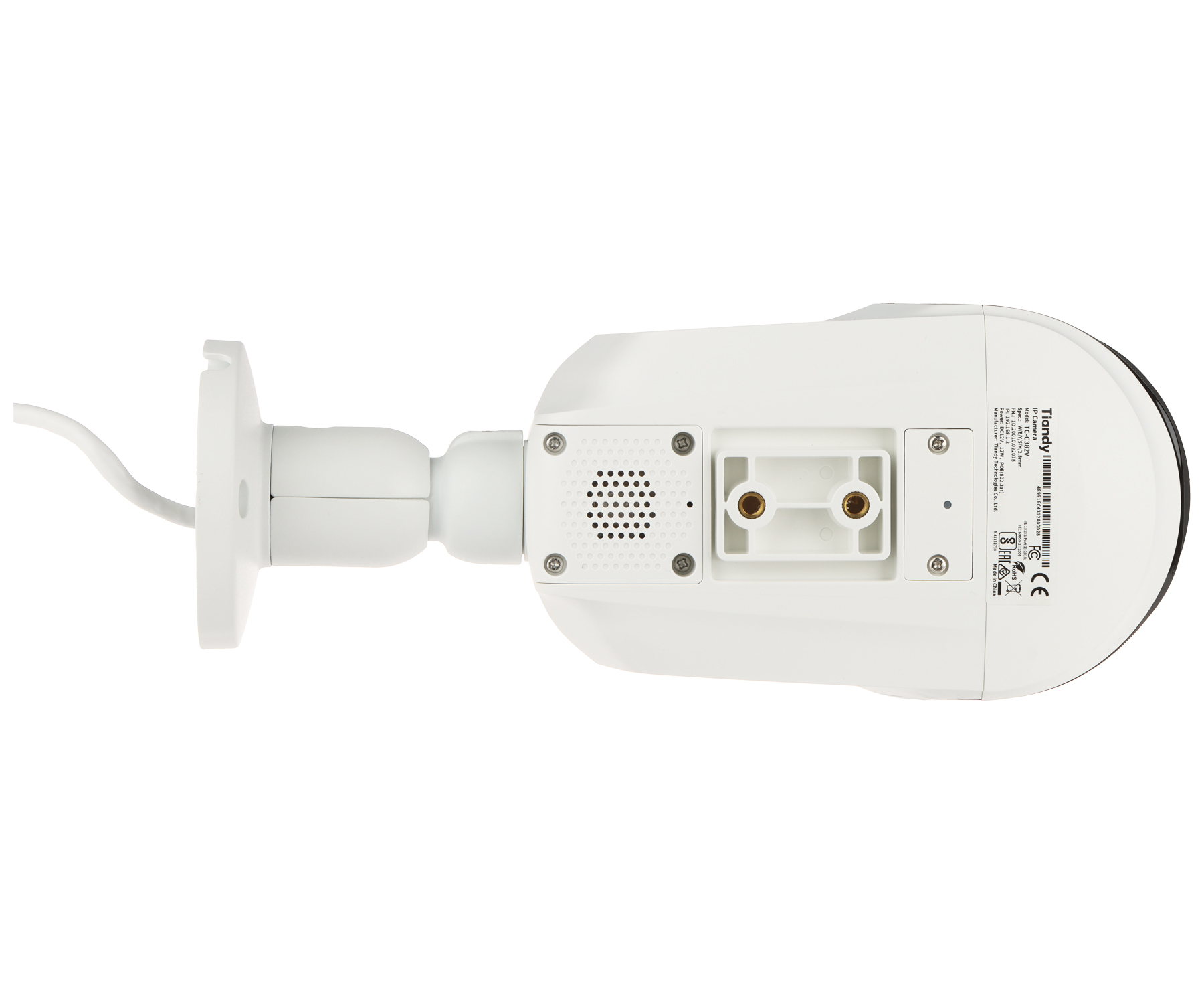 KAMERA IP TC-C382V SPEC:W/E/Y/S/H/2.8MM PANORAMICZNA Full-Color - 8Mpx 2 X 2.8mm TIANDY-1957564